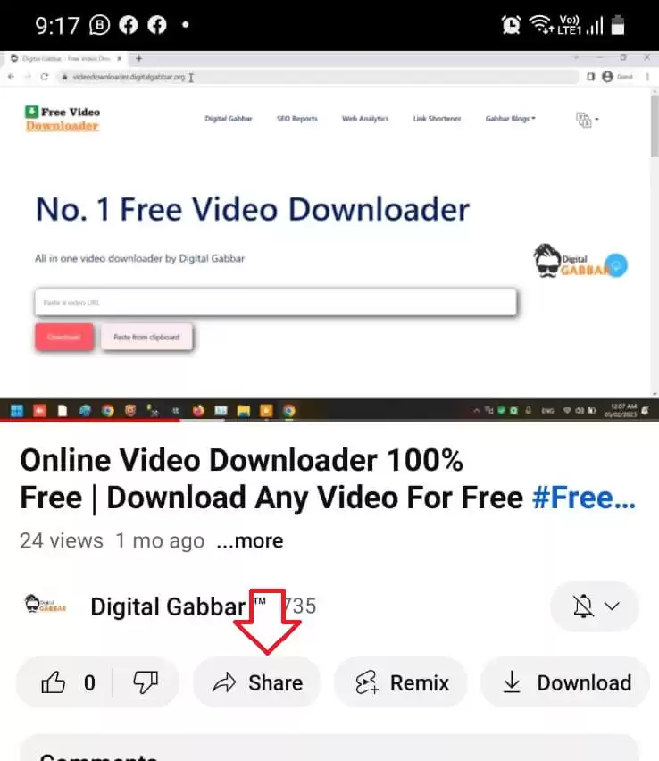 Digital Gabbar video downloader